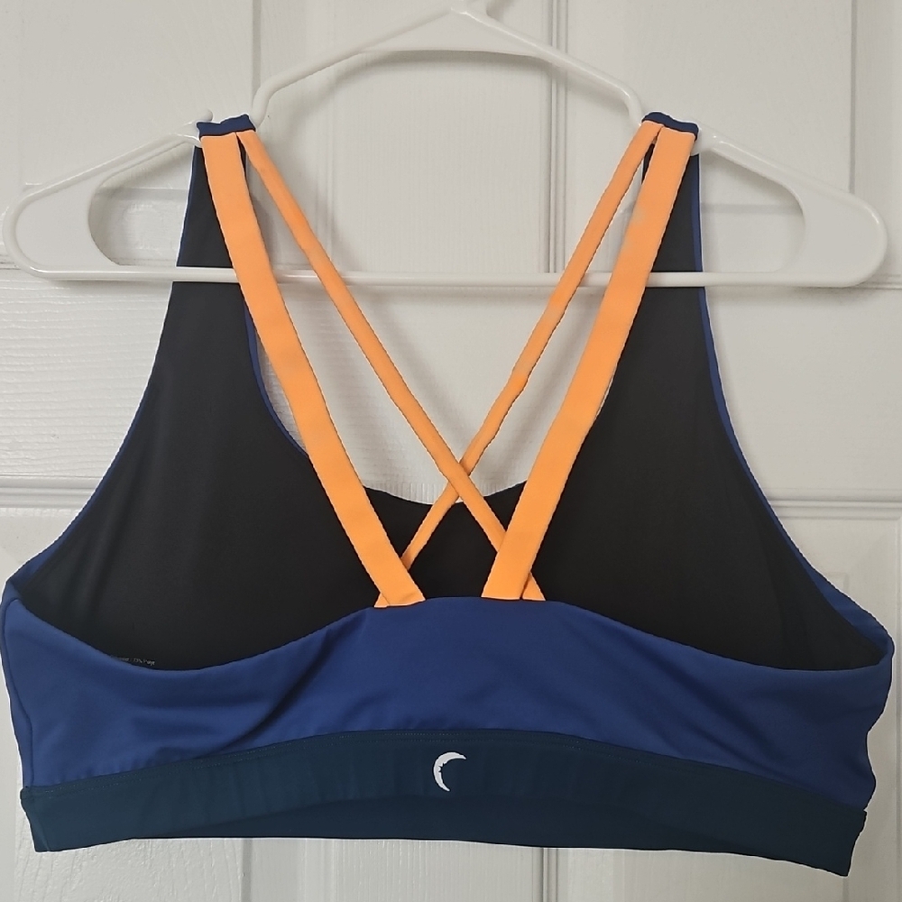ZYIA Blue and Orange Sports Bra - Picture 3 of 3